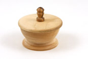 Jerry Fisher - Maple, 3½&quot; X 3&quot;, Ring Box